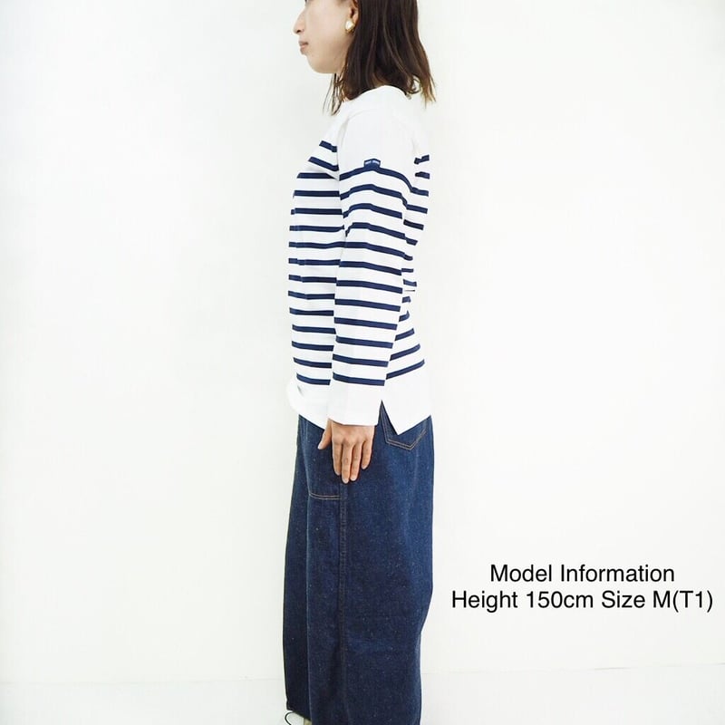 ナヴァル・長袖 NEIGE/MARINE Saint James/セントジェームス NAVAL NEIGE/MARINE(ホワイト