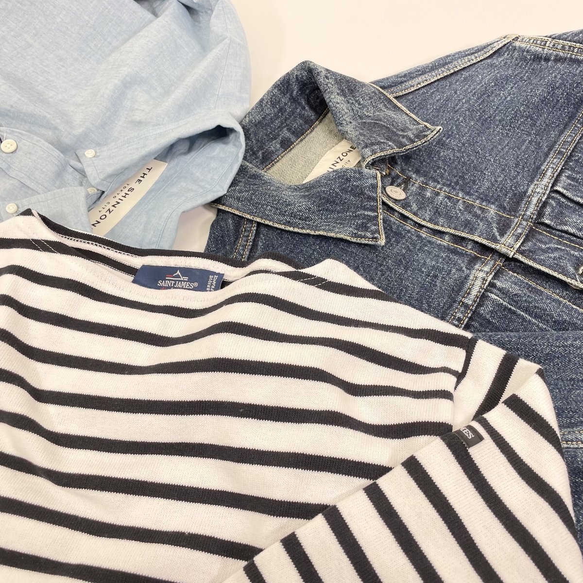 新品 T5 SAINT JAMES OUESSANT LOOSE BORDER SAINT JAMES（セントジェームス）OUESSANT（ウエッソン）
