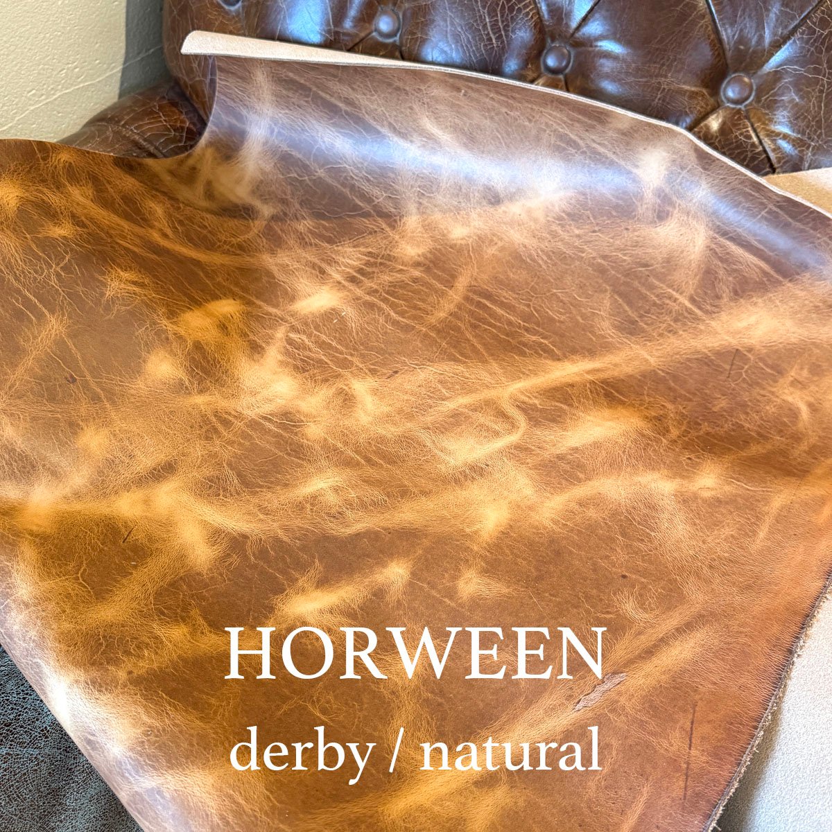 HORWEEN DERBY ホーウィン ダービー / ナチュラル カスタムオーダーい