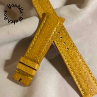 sna-151 シースネイク（ウミヘビ）腕時計ベルト タンブラウン (ラグ幅20mm - バックル幅18 mm)