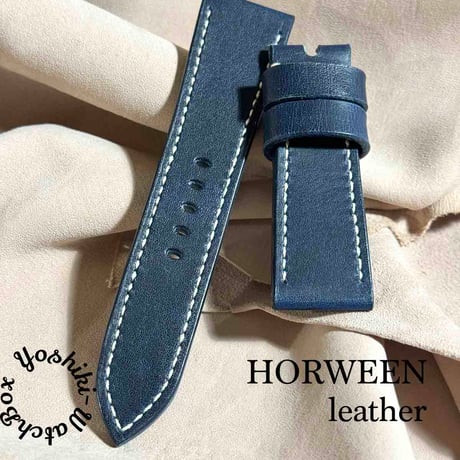 hor-218 HORWEENレザー ナチュラル 腕時計ベルト ラグ幅26mm hor-218 HORWEENレザー ナチュラル 腕時計ベルト ラグ幅26mm
