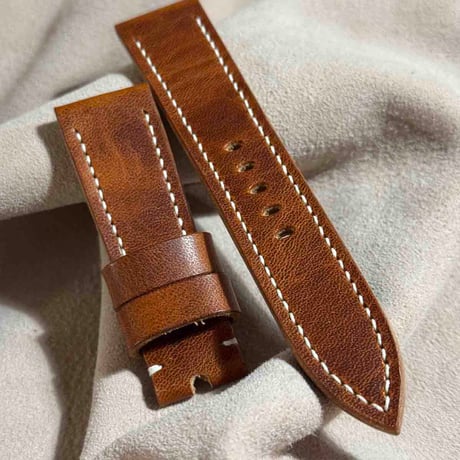 hor-197 ホーウィン ダービー オールドイングリッシュ  腕時計ベルト (ラグ22mm - バックル幅20mm)