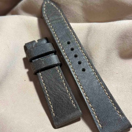 hor-200 ホーウィンレザー オリオン グレー  腕時計ベルト (ラグ20mm - バックル幅18mm)