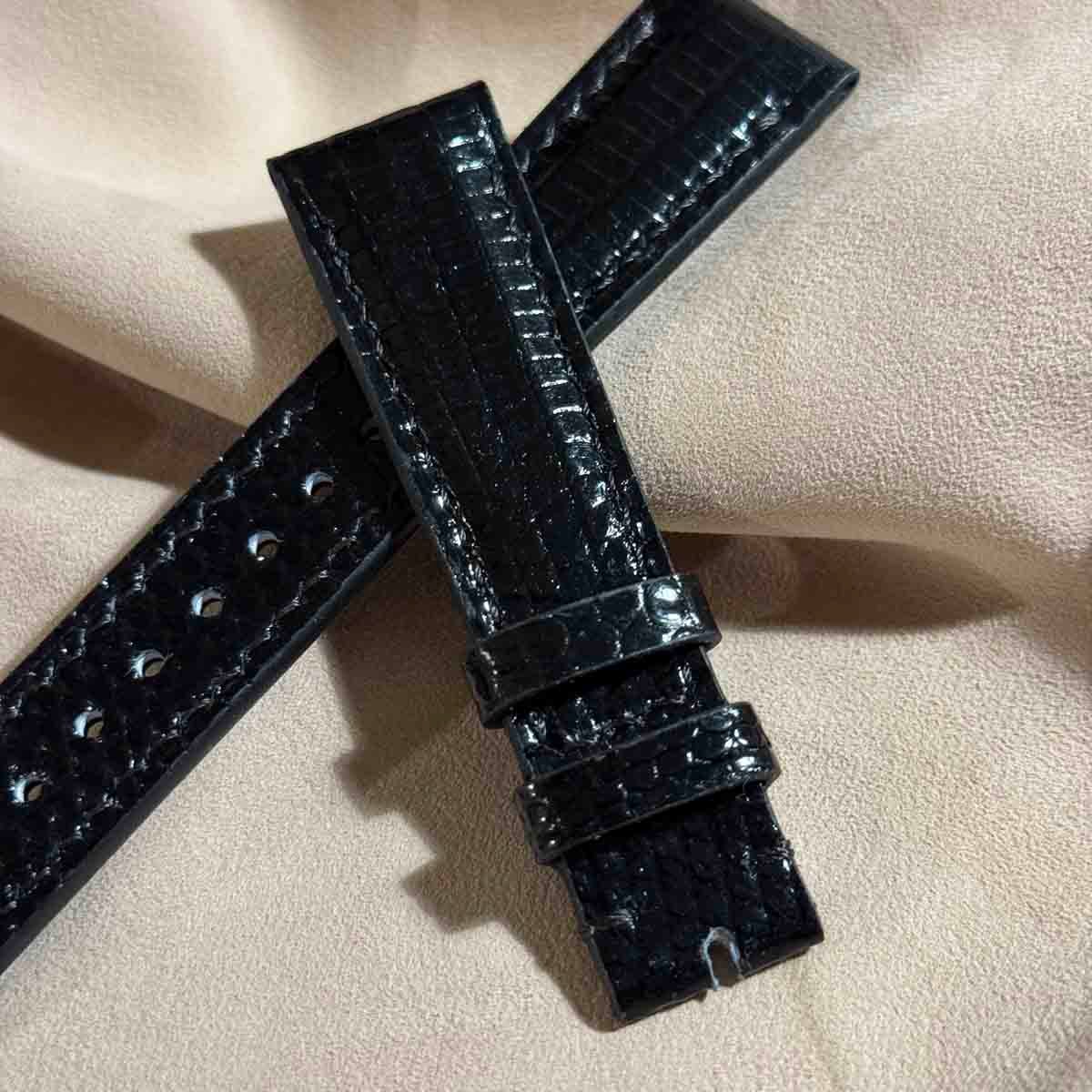 liz-294 リザード 腕時計 ベルト レッド ラグ幅22mm liz-294 リザード 腕時計 ベルト レッド ラグ幅22mm liz-287