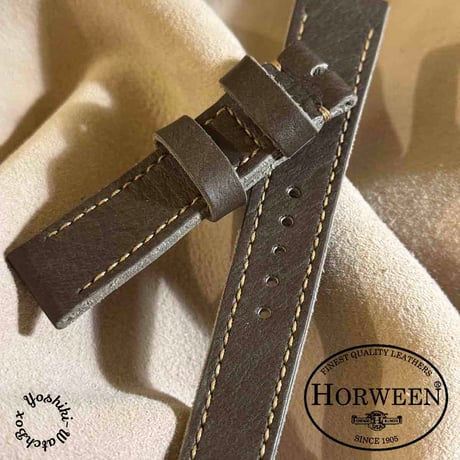 hor-218 HORWEENレザー ナチュラル 腕時計ベルト ラグ幅26mm hor-218 HORWEENレザー ナチュラル 腕時計ベルト ラグ幅26mm