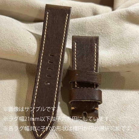 HORWEEN  ホーウィン / ダービー、ブラウン　カスタムオーダー