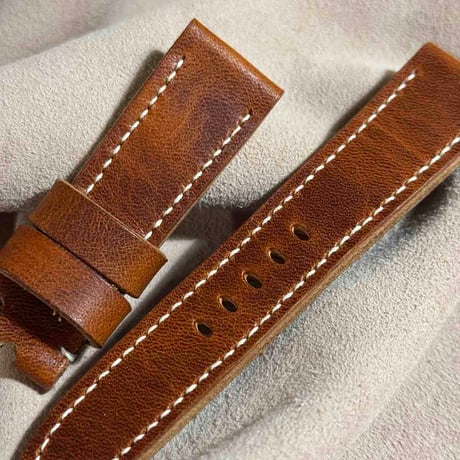 hor-197 ホーウィン ダービー オールドイングリッシュ  腕時計ベルト (ラグ22mm - バックル幅20mm)