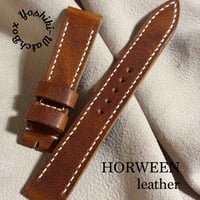 hor-199 ホーウィン ダービー オールドイングリッシュ  腕時計ベルト (ラグ18mm - バックル幅16mm)