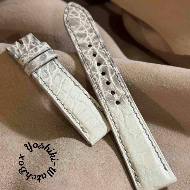 cro-1948 クロコダイル 腕時計ベルト ヒマラヤクロコ ラグ幅21mm cro-1948 クロコダイル 腕時計 ベルト ヒマラヤクロコ (ラグ幅21