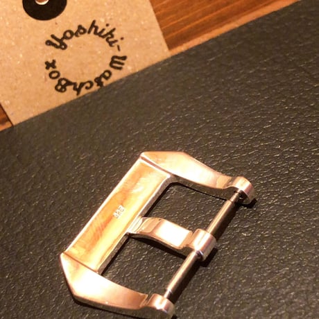 シルバー925製 腕時計ベルト用 バックル 尾錠幅22mm,20mm プレーンタイプ