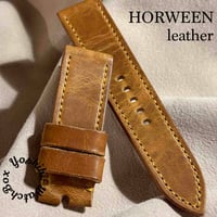 hor-176 ホーウィン アメリカンバイソンcxl ブラック 腕時計ベルト  