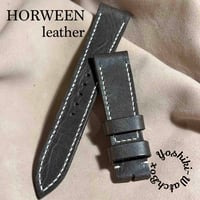 hor-249 HORWEEN ダービー / ナチュラル 腕時計ベルト (ラグ24mm - バ