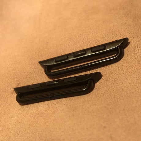 アップルウォッチアダプター 黒　38、40ｍｍ/ 42、44mm apbla