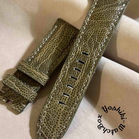 ost-360 Dバックル込オーストリッチ タンブラウン ラグ幅24mm ost-360 Dバックル込オーストリッチ タンブラウン ラグ幅24mm