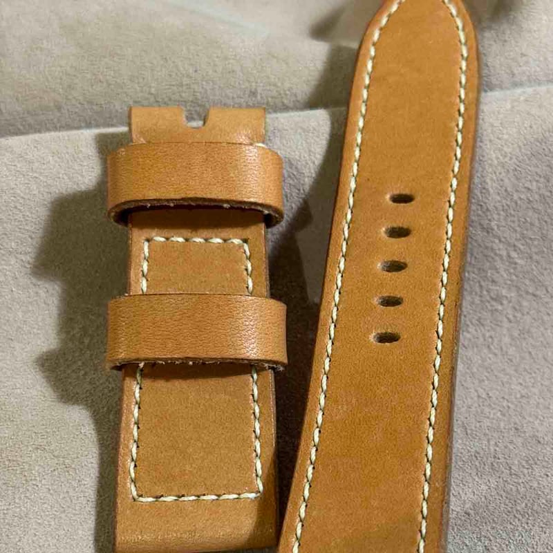exh-50 HORWEEN エセックス ナチュラル 腕時計ベルト (ラグ幅