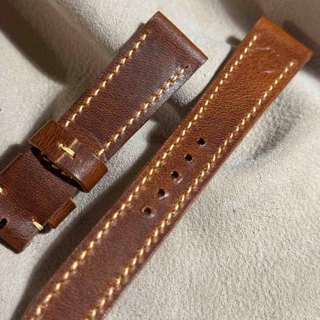 hor-194 ホーウィン ダービー オールドイングリッシュ  腕時計ベルト (ラグ19mm - バックル幅16mm)