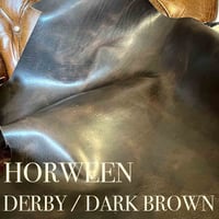 HORWEEN  ホーウィン ダービー/ ダークブラウン  カスタムオーダー関して