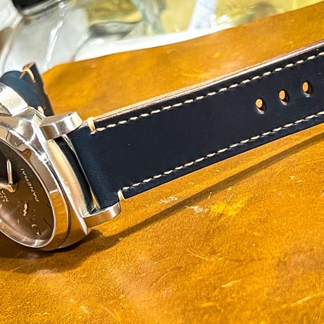 HORWEEN / クロムエクセル ホースバット （馬革）/ ネイビー   カスタムオーダーに関して