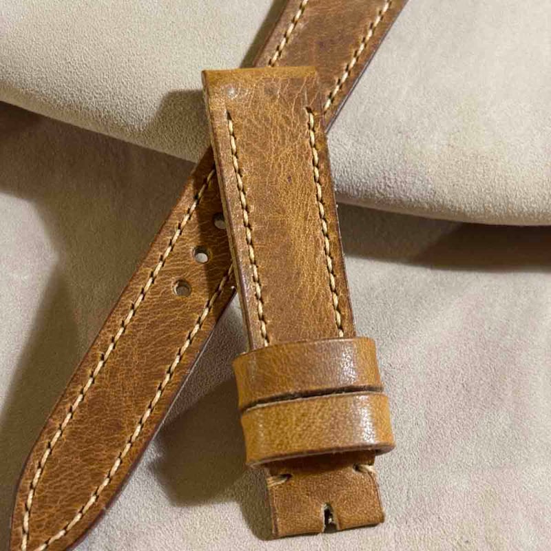 hor-228 HORWEENダービー ナチュラル 腕時計ベルト ラグ幅19mm hor-228 HORWEENダービー ナチュラル 腕時計ベルト ラグ幅19mm hor-228