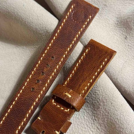 hor-198 ホーウィン ダービー オールドイングリッシュ  腕時計ベルト (ラグ20mm - バックル幅18mm)