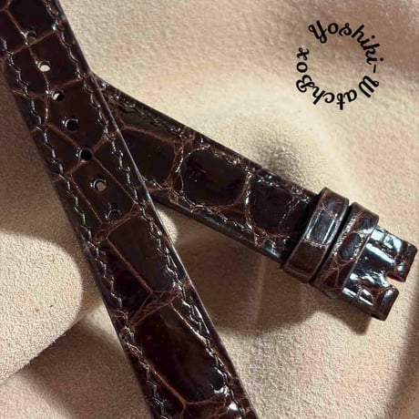 cro-1784 クロコダイル 腕時計ベルト ブラック ラグ幅18mm 楽天市場