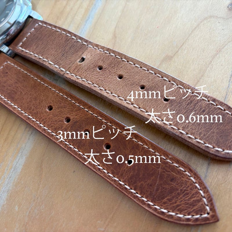 HORWEEN / クロムエクセル ホースバット （馬革）/ ブラウン カスタム