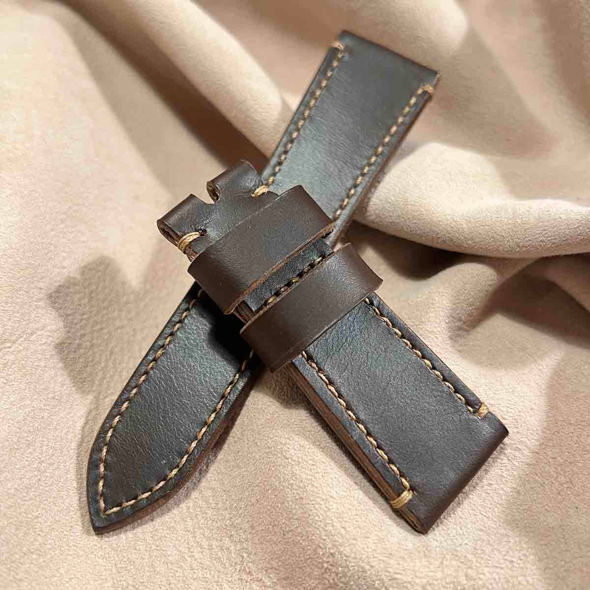 HORWEEN / クロムエクセル ホースバット （馬革）/ ブラウン