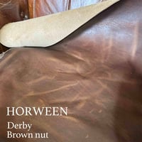 HORWEEN  ホーウィン / ダービー、ブラウン　カスタムオーダー