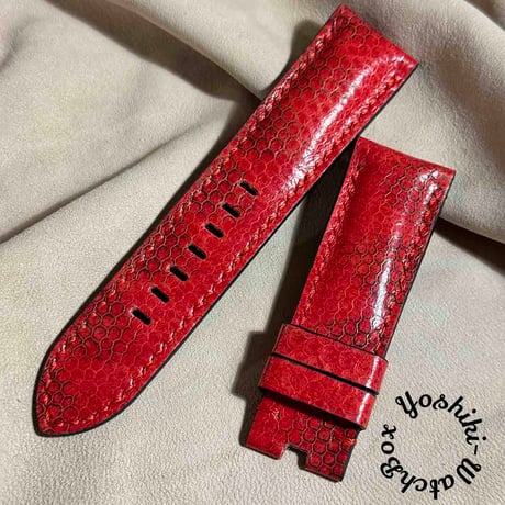 sna-145 ウミヘビ 腕時計ベルト ブルー ラグ幅24 mm CATEGORY ウミヘビ 24mm | Yoshiki - WatchBox