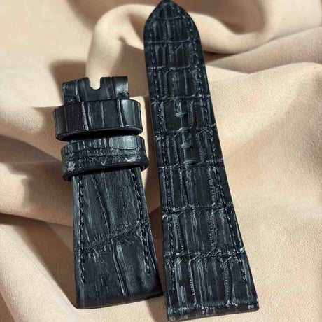 exh-58 ブライドル クロコダイル 腕時計ベルト  (ラグ幅26mm - バックル幅22mm)