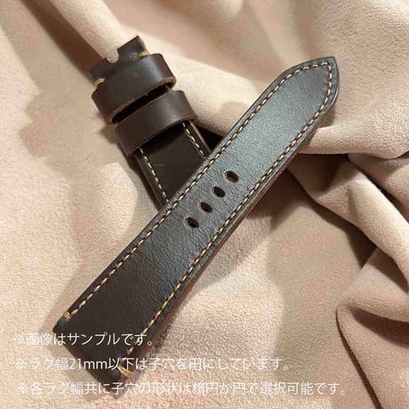 HORWEEN / クロムエクセル ホースバット （馬革）/ ブラウン   カスタムオーダーに関して