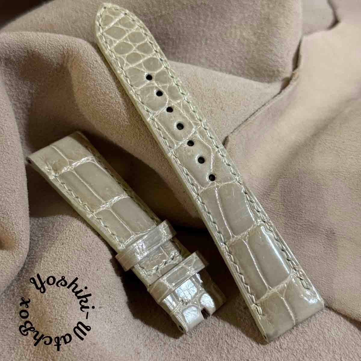cro-1765 クロコダイル 腕時計ベルトグレー ラグ幅21mm cro-1765 クロコダイル 腕時計ベルトグレー ラグ幅21mm Amazon