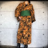庵里nona ★【光沢の息づかい•着物noワンピース】　古布　着物　リメイク fit=scale-down,w=1200