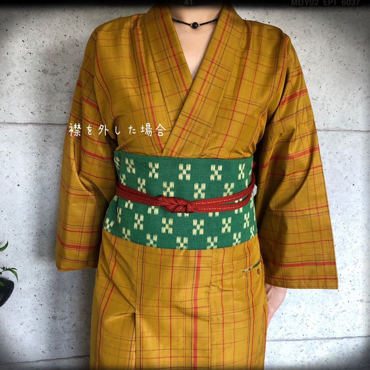 個性を着る・着物noワンピース】 | 庵里nona