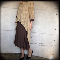 光沢の息づかい•着物noワンピース】 | 庵里nona