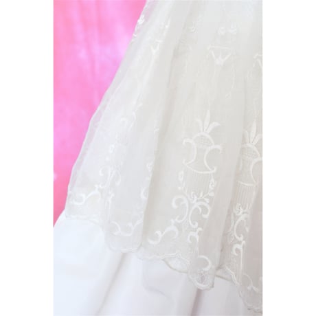 【レンタルドレス】　　　ローズモノトーン　　　　<ドレス丈 74cm>