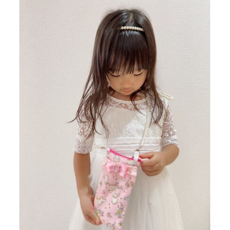 【販売商品】プリンセス　ロングストラップ（シャインパール）