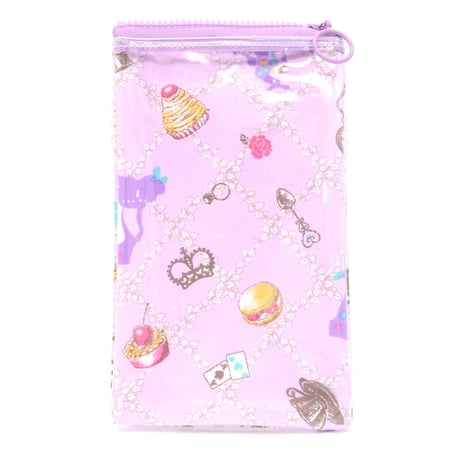 スマホケース　　　　ワンダーランド　　　　パープル