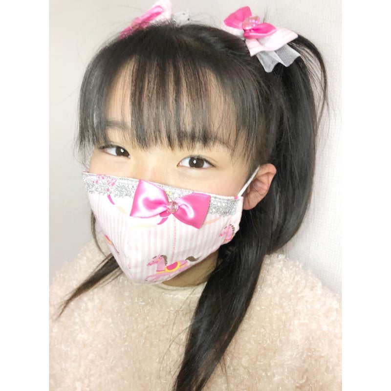 販売商品】プリンセスリボン（ヘアゴム2個セット） ビューティー