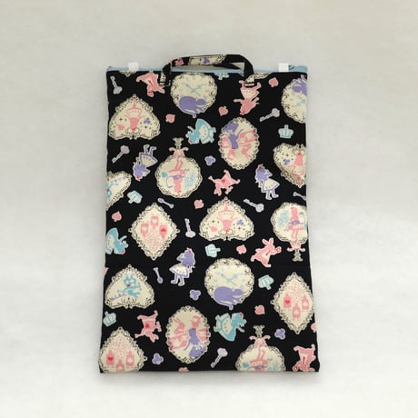 【販売商品】プリンセスかわいいタブレットケース 　アリスブラック