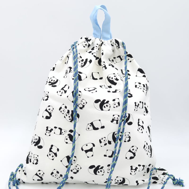 Hearts2Hearts グッズ　ナップザック　トレカ　リュック　バンダナ ナップサック パンダちゃん | キッズドレス専門レンタルショップ