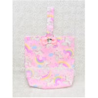 シューズケース　虹色ユニコーン