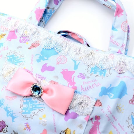 レッスンバッグ  私は毎日プリンセス　アクア