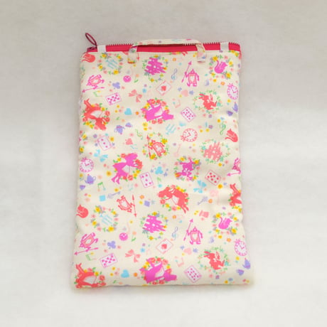 【販売商品】プリンセスかわいいタブレットケース 　アリスホワイト