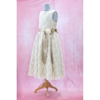【レンタルドレス】　　　総レースが大人気分♪　　<ドレス丈 100cm>