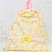 ナップサック　うさちゃんくまちゃん