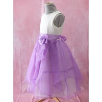 【レンタルドレス】　　　パープルロマンティック　<ドレス丈 88cm>
