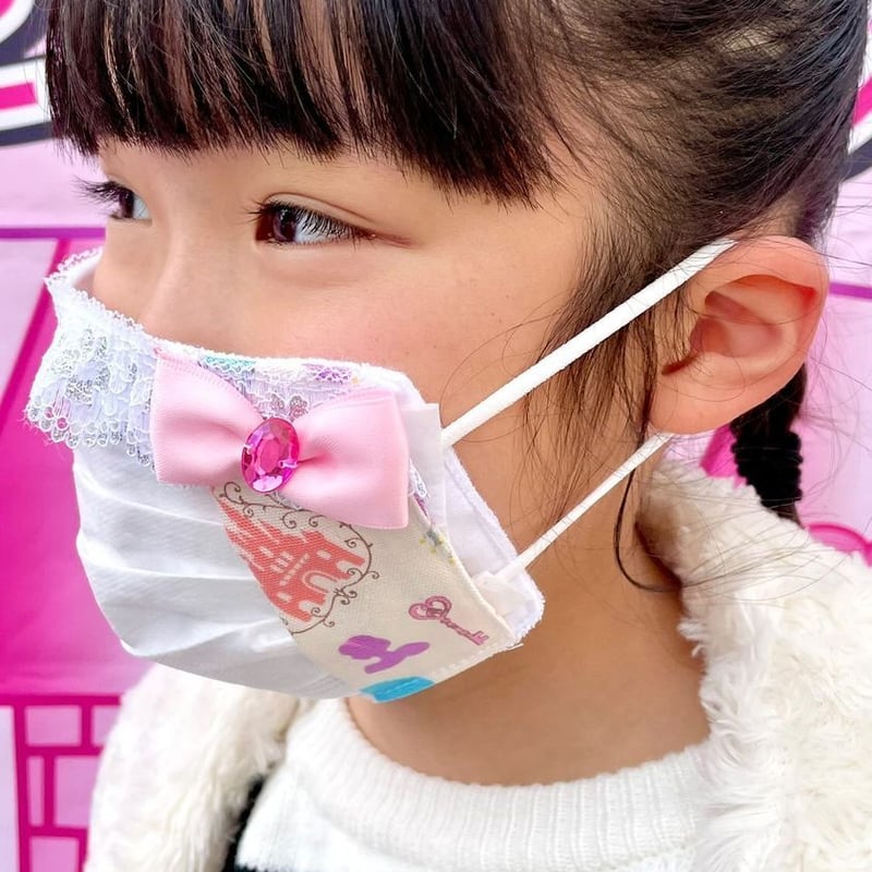 販売商品】プリンセスマスク（不織布マスク用カバー) 私は毎日