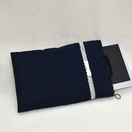 【販売商品】プリンセスかわいいタブレットケース 　フォーマルネイビー
