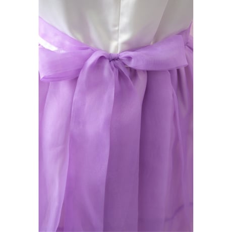 【レンタルドレス】　　　パープルロマンティック　<ドレス丈 88cm>